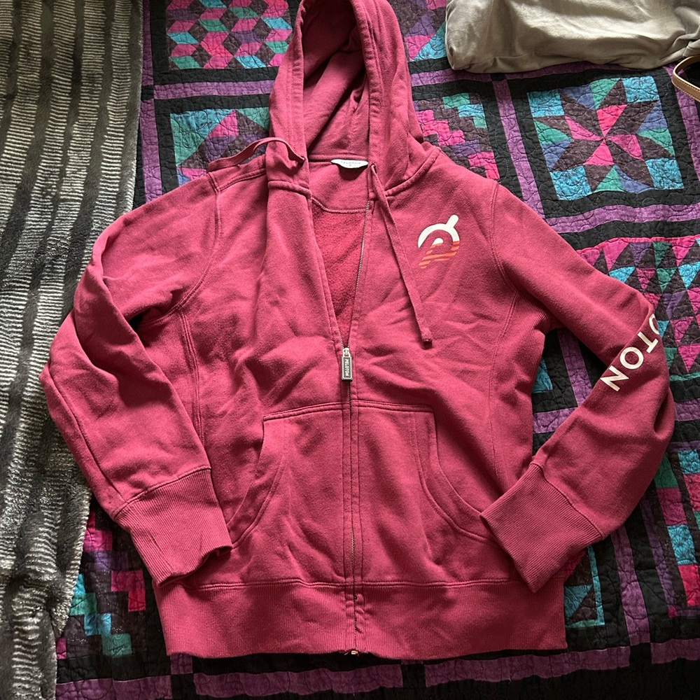 Peloton Raspberry Hoodie Jacket - image 1